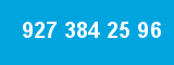 927 384 25 96